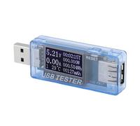 aqxreight Testeur USB Voltmètre Ampèremètre à Affichage Numérique pour Ports de Type C et USB Détecteur de capacité de Puissance de Tension de Courant Multifonction avec Haute Précision, Conception