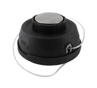 aqxreight Tête de Universelle de Remplacement, Filetage M10X1,25 pour Tondeuses à Gazon, Tête de Désherbage en Aluminium et en Plastique avec Double Ligne Haute Vitesse pour Un Entretien Efficace du
