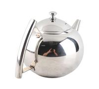 aqxreight Théière en Acier Inoxydable Bouilloire Non Toxique avec Filtre pour Infuser des Feuilles en Vrac et des Sachets de thé et Non Votre Le Satin Inodore Est Sûr et la du Matériau Durable