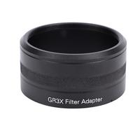 aqxreight Tube Adaptateur de Filtre D'objectif de Caméra, Fixation D'objectif Universelle en Métal pour Filtres de 49mm, Capuchons de Capot