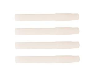 aqxreight Tube Court de Traite en Caoutchouc de qualité Alimentaire, 4PCs | Conception étanche, Compatible avec la plupart des machines, Débit de lait amélioré, Facile à installer