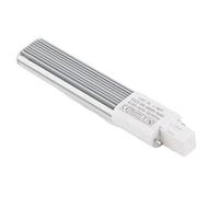 aqxreight Tube Fluorescent LED 2 Broches 6 W avec Culot G23, 3000 K, Tube Horizontal encastré, adapté aux Plafonniers Suspendus et Lampes de Bureau (GX23)