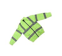 aqxreight Veste de Ventilateur de Refroidissement sans Fil avec Ventilateur Détachable pour les Voyages de Travail et Activités de Plein Air Manche de Réfléchie (vert fluorescent)