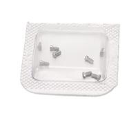 aqxreight Vis de Réparation de Micro-Montre Vis de Couvercle Arrière de Montre en Acier Inoxydable pour Ballon Bleu et Ensemble Complet pour des Réparations Précises pour Les Amateurs de Montres et