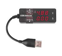 aqxreight YB26VA Affichage du Détecteur USB Voltmètre Ammeter Tension Courant de Courant Capacité de Batterie Testers de Couleur Sélection de la Couleur et le Plus Actuel de Votre Taille Petite et