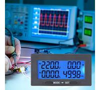 aqxreight YB5142DM Affichage Numérique LCD Intelligent Testeur de Courant de Tension Ca pour des Mesures Précises (Type divisé AC100A)