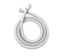 Aqxybgt Tuyau de Douche Flexible en Acier Inoxydable Blanc, Long Tuyau d'eau de Douche de Salle de Bains, Extension de Tuyau de plomberie, Tube de Traction (Size : 60cm), 75628