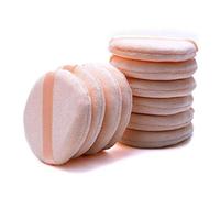 Aqxyedc 20/50 pièces forme ronde correcteur fond de teint poudre sèche bouffée Portable doux cosmétique bouffée maquillage fond de teint éponge for outils de beauté wanglan(Color:50pcs)