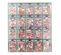 Aqxyedc 400/48 0pcs Cristal UN B Strass dans les grilles 2 0PC / SHABLE FLATRE-BACK Nail art strass gem avec 1 stylo de ramassage dans une grande boîte claire H & * & wanglan(Color:Dark Navy)