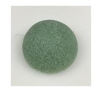 Aqxyedc 50 pièces/ensemble naturel Konjac cosmétique bouffée bambou charbon de bois nettoyant éponge outil de nettoyage du visage lisse beauté essentiel Konnyaku wanglan(Color:Green 50pcs)
