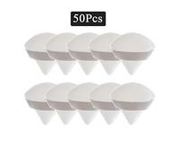 Aqxyedc 50 Pièces Triangulaire Velours Puff Pizza Farine Mini Éponge De Maquillage Du Visage Cosmétiques Lavable Léger Outil De Maquillage wanglan(Color:50Pc White)