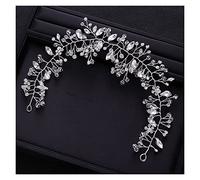 Aqxyedc Accessoires de cheveux de mariage à la mode strass cristal bandeau accessoires de cheveux de mariée bandeau de mariage bandeau de mariée fait à la main wanglan