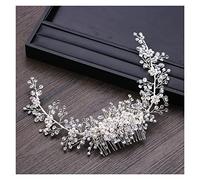 Aqxyedc Bridal Tiaras Peigneur Peigne Crystal Headpiece Head bijoux Femmes Cheveux Ornements Strass Bandeaux de mariage en strass wanglan
