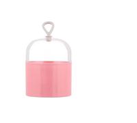 Aqxyedc Capsule spatiale Portable anti-moisissure bouffée de poudre support de séchage ensemble éponge affichage boîte de rangement cosmétique coque d'oeuf accessoire de maquillage wanglan(Color:02)