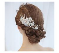 Aqxyedc Fils Fleur Cheveux Métiers for Mariée Mariage Coiffures Acessories Handmade Peignes à la main en Coiffe Parton Bal Bridal Cheveux Peign Bridal Accessoire wanglan
