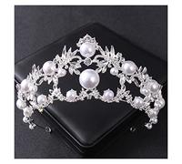Aqxyedc Mariée couronne mariage cheveux accessoires perle strass cheveux cerceau coiffure luxe fête bandeau bijoux femmes cadeau wanglan