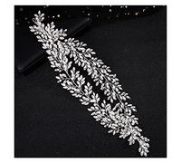 Aqxyedc Perle Ceinture De Cheveux Accessoires De Cheveux for Femmes Or Strass Ceinture De Cheveux Couronne De La Mariée Coiffure De Haute Qualité Ceinture De Cheveux wanglan(FD1259Y)