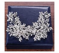 Aqxyedc Strass cheveux peigne cheveux cheveux cheveux accessoires mariée cheveux peigne strass bandeau de mariage bande cristal mariée titra tête ornements wanglan