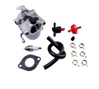 Aqxyhjk Carburateur de remplacement 590399 for moteur de tondeuse à gazon 21A707, 21R707, 21R777, 21A907, 21A977, avec joints 796077(1 Set B as attached)