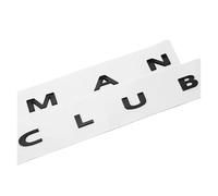 Aqxyju Autocollant 3D ABS Noir Clubman Logo Countryman Emblème Lettres Badge de Coffre de Voiture Compatible avec S Countryman R60 F60 Accessoires Autocollants de Voiture personnalisés(Black Clubman)