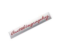 Aqxyju Autocollants de Voiture avec Logo d'autobiographie, Badges Automobiles compatibles avec Ranger L405 Sport, autobiographie Freelander Autocollants de Voiture personnalisés(Autobiography-02)