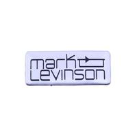 Aqxyju Badge Autocollant for Haut-Parleur stéréo Mark Levinson, 35x15mm, 6 pièces, Accessoire de Voiture for ES UX nx300 RX is GS ls gx ct200t Autocollants de Voiture personnalisés