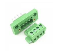 Aqxymju 5 Jeux KF2EDGWB 5.08 2/3/4/5/6/7/8/9/10/12 Broches, Type de Prise de Terminal Mural, connecteur à Pas de 5.08mm, bornier à vis PCB (Size : 5 Set 2P)