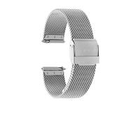 Aqxypas Bracelet de montre en maille for montre bracelet milanais 12 13 14 15 16 17 18 19 20 21 22 23 24mm hommes femmes bracelet de montre en acier outils(Silver,20mm)