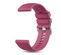 Aqxypas Bracelet en Silicone de 20mm, for montre 7 6 5 4 40mm 44mm/montre classique/active 2/5Pro 45mm/montre 3 41mm(Wine Red)