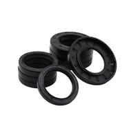 Aqxypas Joint d'étanchéité à double lèvre en caoutchouc nitrile, diamètre intérieur 45 mm, TC-45 * 55/56/60/65/68/70/72/75/80/85/90/100 * 7/8/10/12 mm(45x80x10mm)