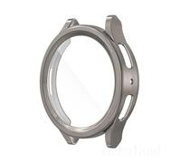 Aqxypas Lot de 2 coques de protection intégrales for montre connectée Watch 5 Pro 45 mm, protection d'écran, accessoires, coques en TPU souple(Grey)