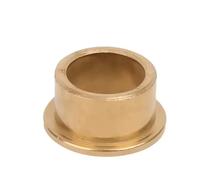 Aqxypas Lot de 5 roulements à Huile de 3 mm de diamètre intérieur avec Bride à épaulement et Bague à Bride, Manchon en cuivre à Bride(3X6X4-9X1.5)