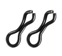 Aqxypas Plombs de pêche Yeux œillets 50~200 pièces en Acier Inoxydable Pyramide plombs Bricolage pêche Poids Moule attirail Carpe Conduit plombs Moule(S - 16mm 1.2mm,200 Pcs)
