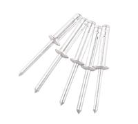 Aqxypas Rivets à Trois Volets for Automobile, Rivets pliants en Alliage d'aluminium, Rivets aveugles, dôme à Grande Bride, 30/50 pièces (Size : 30Pcs, Color : 4.8x30mm Dome)