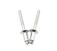 Aqxypas Rivets aveugles fraisés en Acier Inoxydable, Anti-Corrosion, 30/50 pièces(50Pcs,3x10mm)