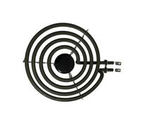 AQXYQAZZ 1500 W 230 V 6" Gamme 304 Plaque de cuisson en acier inoxydable Brûleur de surface de remplacement 4 anneaux en forme de bobine de crêpe Tube de chauffage avec trépied(4 bobines)
