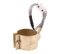 AQXYQAZZ Chauffage électrique à bande en cuivre-laiton Élément chauffant entièrement fermé Chauffage à bobine en cuivre pour moulage par injection(50X40MM)