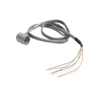 AQXYQAZZ Éléments chauffants électriques avec bande de buse en spirale d'un diamètre intérieur de 16 mm et d'un thermocouple K d'une section transversale de 3x3 mm(300W 16x25mm(IDxL))