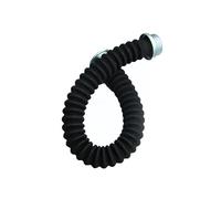 AQXYQAZZ Masques à gaz de sécurité respirateur, Tube en Caoutchouc, Connexion Entre Le Filtre du Masque à gaz, adapté à la Plupart des filtres à gaz domestiques de 40mm