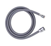 AQXYQAZZ Tuyau Flexible tressé en Nylon, Robinet de Cuisine, Tuyau extractible, connecteur de Mouvement, Tuyau de plomberie, Chambre à air en Gel de silice Gris(300cm)