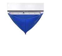 AQXYUULL Kit de nettoyage ca, sac de nettoyage de climatiseur avec tuyau de vidange, couvercle de nettoyage étanche, outils de climatisation