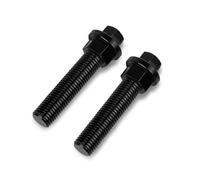 AQXYWAZQ Blocs d'essieu arrière, vis de réglage de chaîne, for SX SXF EXCF 125 150 250 350 450 530 690 990 1190 SMC SMR Adventure Duke RC8(Color:Schwarz)