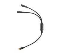 AQXYWAZQ Câble de connecteur de capteur de Signal à 3 Broches for Scooter électrique, séparateur en Y 1T2 for vélo électrique BBS01B BBS02B BBSHD(Male to 2 Female)