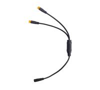 AQXYWAZQ Câble de connecteur de capteur de Signal à 3 Broches for Scooter électrique, séparateur en Y 1T2 for vélo électrique BBS01B BBS02B BBSHD(Female to 2 Male)