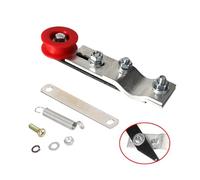AQXYWAZQ Kit de poulie de Support réglable for tendeur de chaîne à Ressort et roulement for Moteurs à Essence 49cc, 60cc, 66cc, 80cc, pièces de vélo motorisé(Black-Red)