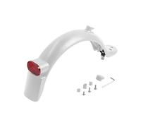 AQXYWAZQ Kit de Support de feu arrière for Trottinette électrique M365 1S Pro PRO2 avec Garde-Boue arrière et pièces de Montage.(Set B-White)