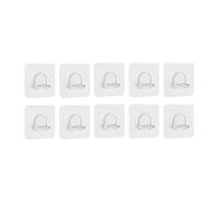 AQXYWAZQ Lot de 10 Supports d'étagère à Colle, Clous de Perforation, Support Triangulaire Solide, Fixation Murale, Armoire, Accessoires de Cuisine for la Maison