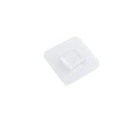 AQXYWAZQ Lot de 20 Crochets muraux Transparents Auto-adhésifs Solides for Cuisine et Salle de Bain, Crochets de Rangement à Ventouse for Charges Lourdes