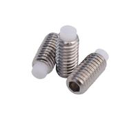 AQXYWAZQ Lot de 20 vis à Six pans Creux avec Embout en Nylon m3 m4 m5 m6 m8 m10(M12x22)