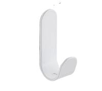 AQXYWAZQ Lot de 3 ou 5 Crochets adhésifs Robustes, sans perçage, ne laissent Aucune Trace. Parfaits for Suspendre des vêtements dans la Cuisine ou la Salle de Bain.(White,5pcs)